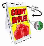 Candy Apples A-Frame Signs, Decals, or Panels