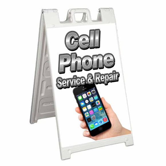Cell Phone Service Repair A-Frame Signs, Decals, or Panels