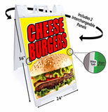 Cheese Burgers A-Frame Signs, Decals, or Panels