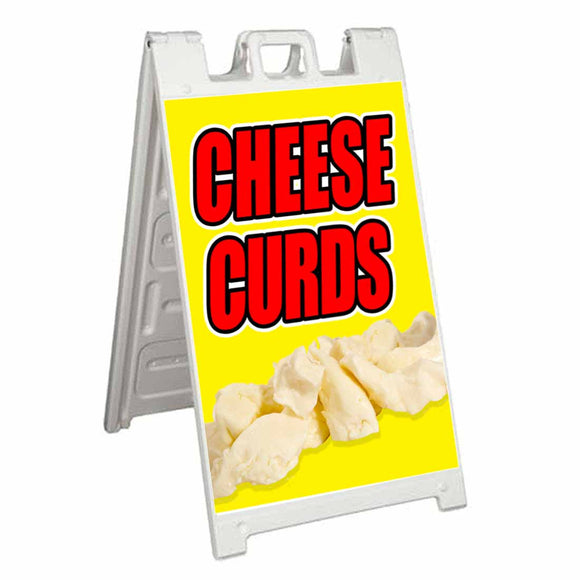 Cheese Curds A-Frame Signs, Decals, or Panels