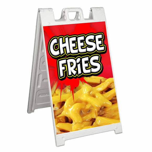 Cheese Fries A-Frame Signs, Decals, or Panels