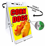 Corn Dogs A-Frame Signs, Decals, or Panels