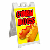 Corn Dogs A-Frame Signs, Decals, or Panels