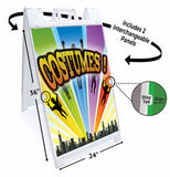 Costumes A-Frame Signs, Decals, or Panels