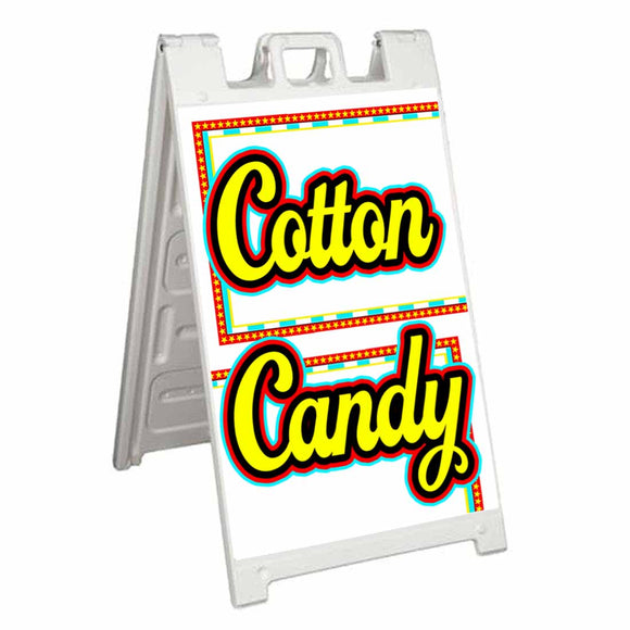 Cotton Candy A-Frame Signs, Decals, or Panels