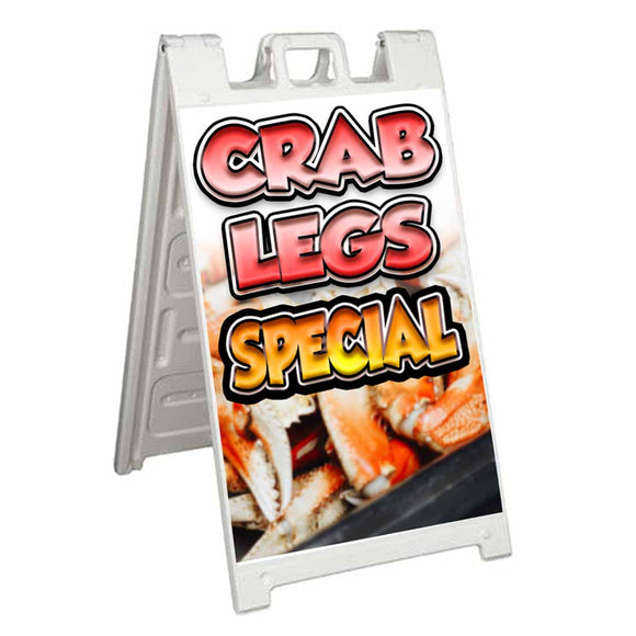 Crab Legs Special A-Frame Signs, Decals, or Panels