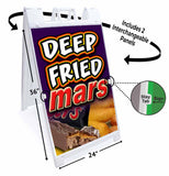 Deep Fried Mars A-Frame Signs, Decals, or Panels