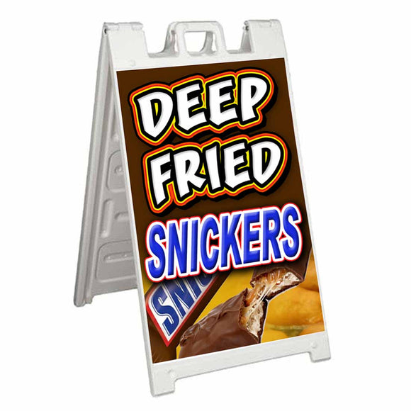 Deep Fried Snickers A-Frame Signs, Decals, or Panels