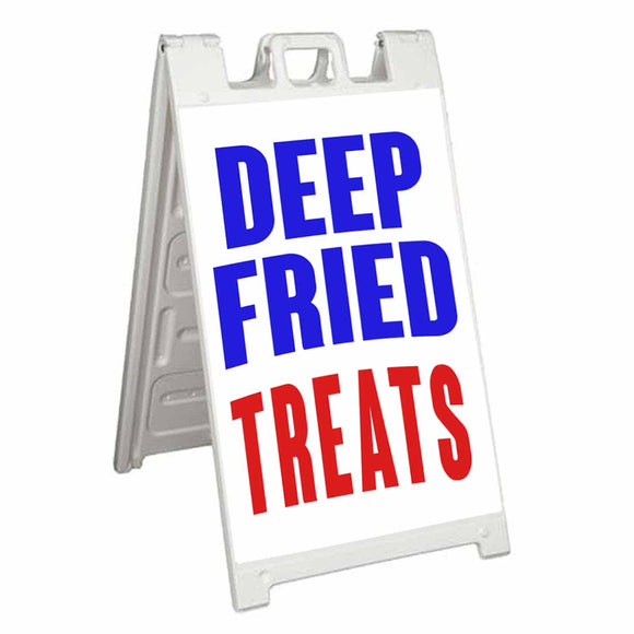 Deep Fried Treats A-Frame Signs, Decals, or Panels