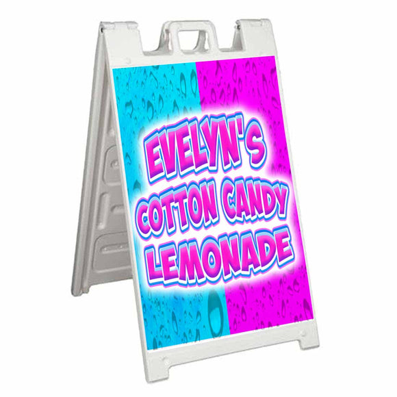 Evelyns Cotton Candy Lemonade A-Frame Signs, Decals, or Panels