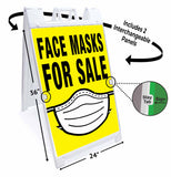 Face Masks For Sale A-Frame Signs, Decals, or Panels