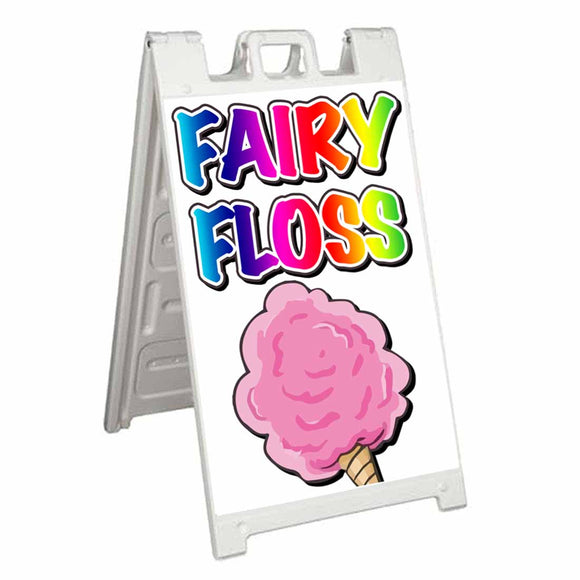Fairy Floss A-Frame Signs, Decals, or Panels