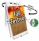Fall Festival A-Frame Signs, Decals, or Panels