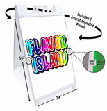 Flavor Island A-Frame Signs, Decals, or Panels