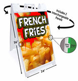French Fries A-Frame Signs, Decals, or Panels