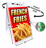 French Fries A-Frame Signs, Decals, or Panels