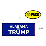 Alabama For Trump Sticker