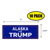 Alaska For Trump Sticker