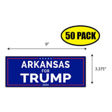 Arkansas For Trump Sticker
