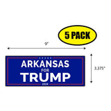 Arkansas For Trump Sticker