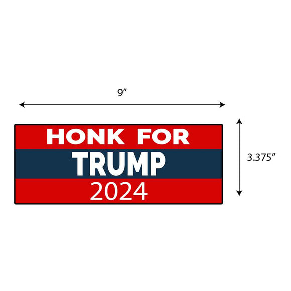 Honk For Trump 2024 Sticker