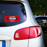I Am Voting Trump 2024 Sticker