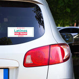 Latinos For Trump Sticker