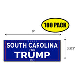 South Carolina For Trump Sticker