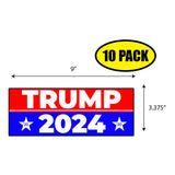 Trump 2024 Stars Sticker