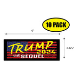 Trump 2024 The Sequel Sticker