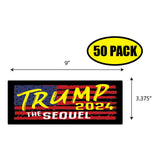 Trump 2024 The Sequel Sticker