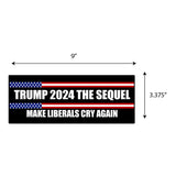 Trump 2024 The Sequel Sticker