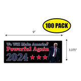 Trump America Powerful 2024 Sticker