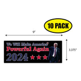 Trump America Powerful 2024 Sticker