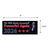 Trump America Powerful 2024 Sticker