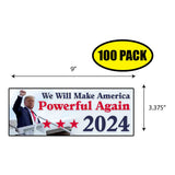 Trump America Powerful 2024 Sticker