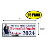 Trump America Powerful 2024 Sticker