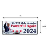 Trump America Powerful 2024 Sticker
