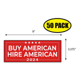 Trump Buy American 2024 Sticker