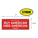 Trump Buy American 2024 Sticker