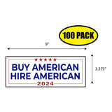 Trump Buy American 2024 Sticker