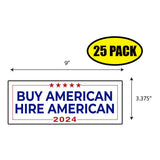 Trump Buy American 2024 Sticker
