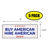 Trump Buy American 2024 Sticker