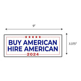 Trump Buy American 2024 Sticker