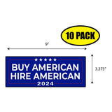 Trump Buy American 2024 Sticker