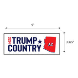 Trump Country Arizona Sticker