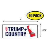 Trump Country Delaware Sticker