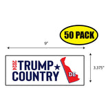 Trump Country Delaware Sticker