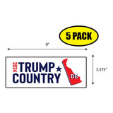 Trump Country Delaware Sticker