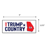 Trump Country Georgia Sticker